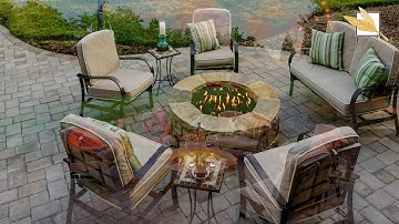 Time Lapse Video of Outdoor Living Fire Pit, Patio & Spa Installation