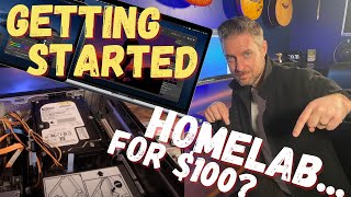 Cheap Homelab Setup for under $100!! [Setup a Mini HomeLab for Beginners]