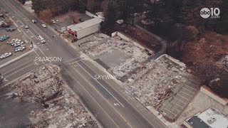 Drone video shows new look at Camp Fire destruction after full containment