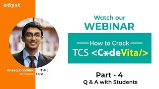 Famous [Webinar] How to Crack TCS CodeVita by Edyst - Part 4/4 Net Worth