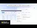 CRM in the flow of work | Dynamics 365 Sales