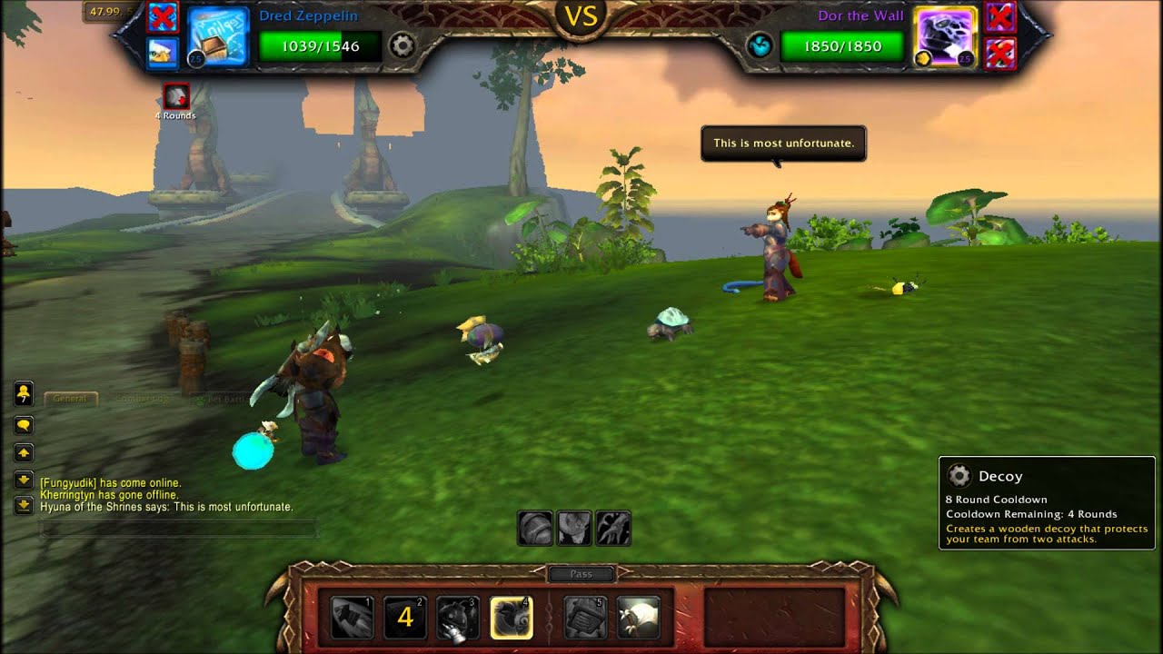 World of Warcraft Pet Battle Series Pandarian Trainers Hyuna of