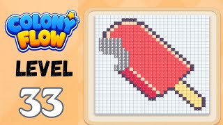 Colony Flow! Level 33 Walkthrough