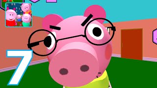 Piggy Neighbor Family Escape Obby House 3D Gameplay Level 7 (Android, iOS)