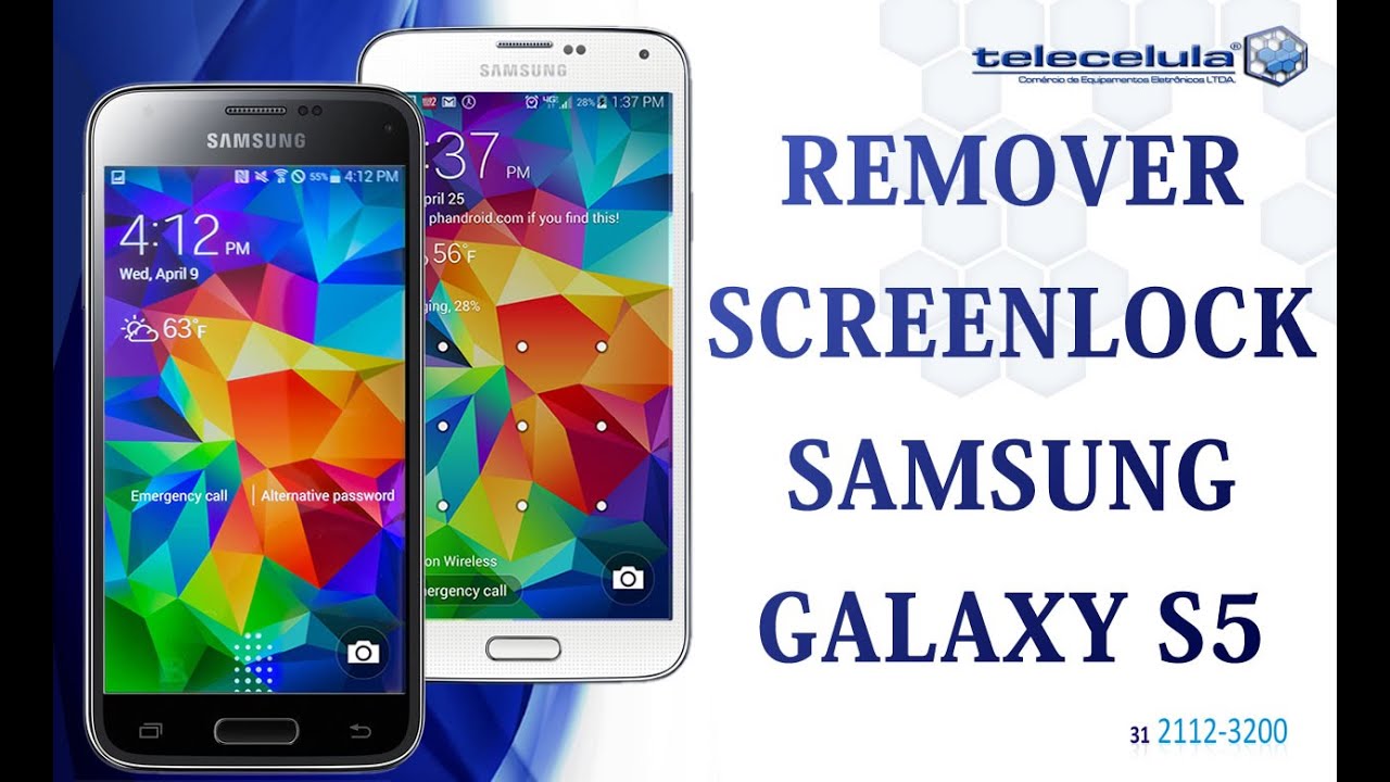 como descobrir a senha do celular samsung s5 mini