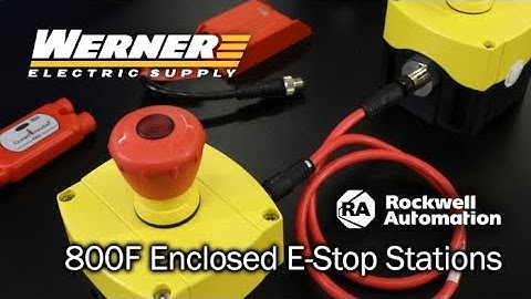 800F Enclosed E-Stop Stations