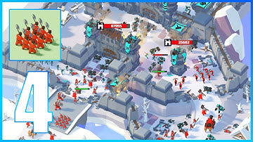 Idle Siege: War simulator game‏ - ‏‏Gameplay walkthrough Part 1 (iOS, Android)