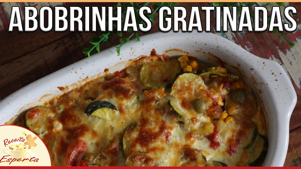 ABOBRINHAS GRATINADAS LOW CARB