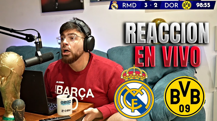 THE COBRA REACTS REAL MADRID VS DORTMUND (3-2) MADRID SUFFERING.