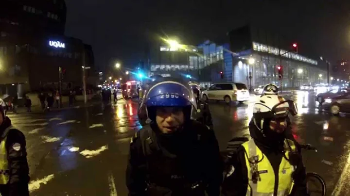 Duel de yeux contre SPVM #2990 sergent Roger Bujold