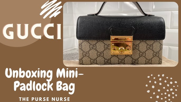 Gucci Mini Padlock Handbag Full Review 