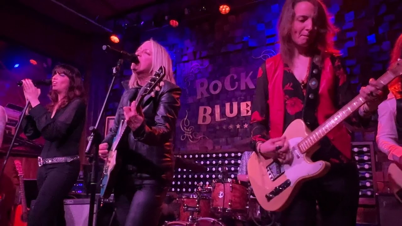 NAT SIMONS "La noche es … Because the night" Feat.Aurora Beltrán directo Rock&Blues Zaragoza 4/5/24