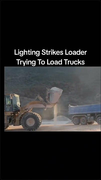 Powerful strike hits machine! #machine #strike #truck #bluecollar