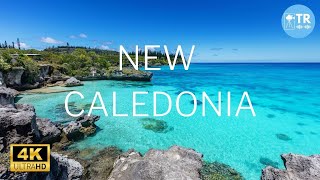 Flying over New Caledonia in 4K video with relaxing music - Travel Relaxation 4K