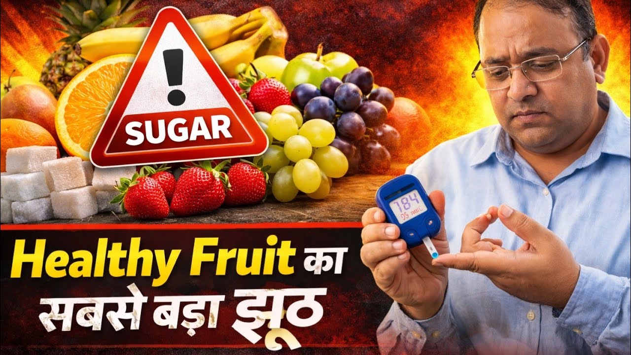 ये फल Diabetes में चुपचाप Sugar बढ़ा रहे हैं | Healthy Fruit का सबसे बड़ा झूठ