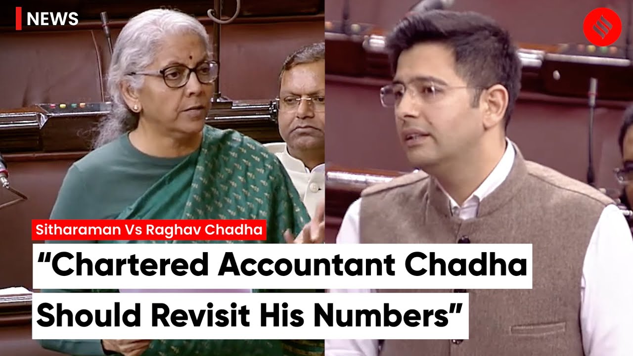 После обвинения Чадхи министр финансов Ситараман ответила нападкой, назвав себя «дипломированным ...