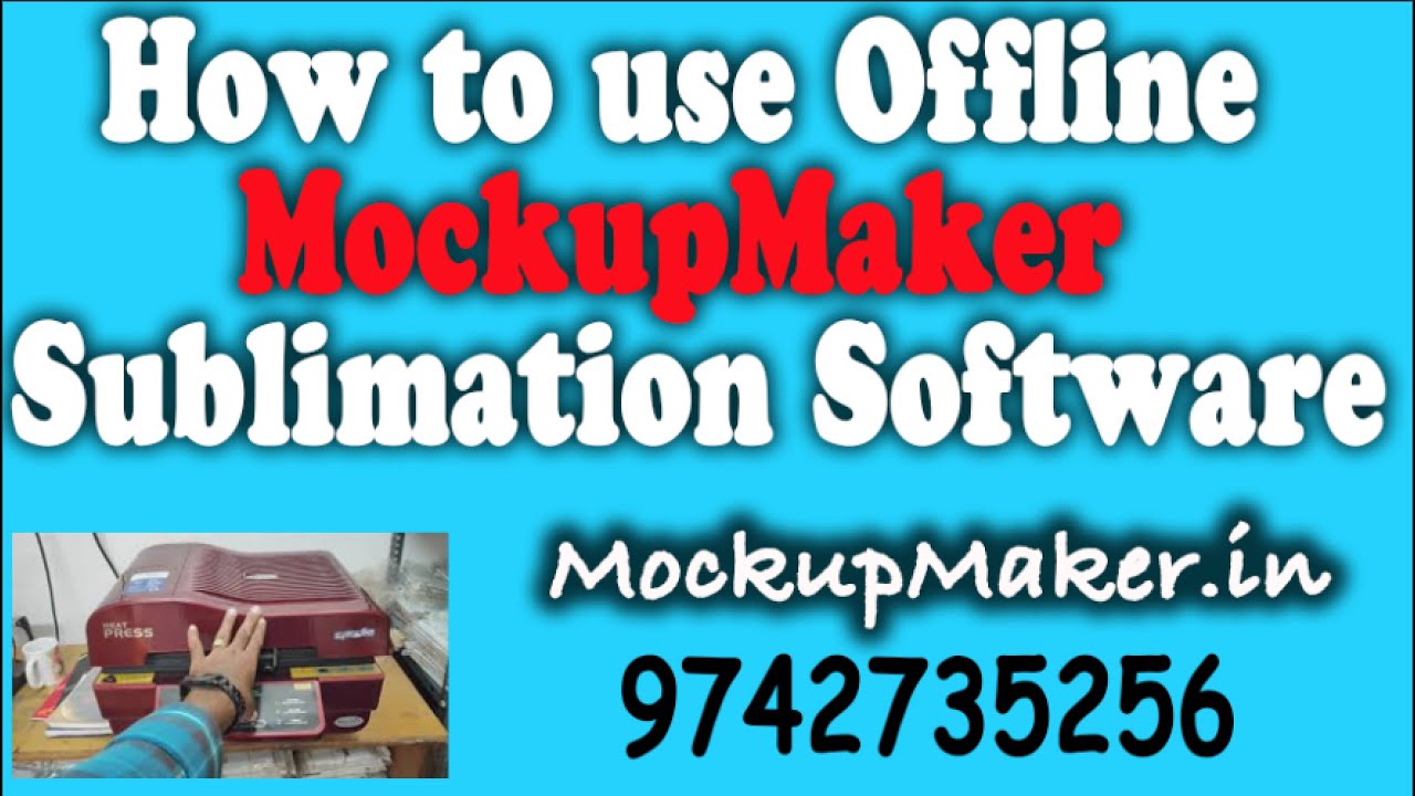 How to use Offline MockupMaker Sublimation Software for Mobile Case Mockups in Photoshop