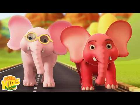 Ek Mota Hathi, Billi Karti Meow Meow, Ye Tamatar Bade Mazedar + NonStop Hindi Rhymes for Kids | LIVE