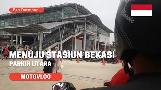 Menuju Stasiun Bekasi 》 PARKIR UTARA