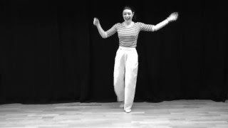 Sharon Davis dances the Al & Leon Shim Sham