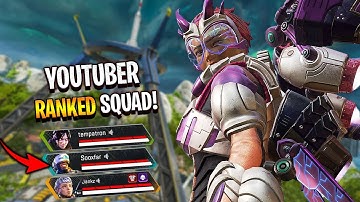 1 HOUR OF CRAZY RANKED GAMES (*New Ranked Update) - Apex Legends Season 13