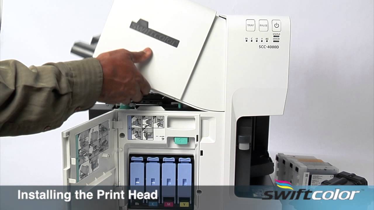 SwiftColor SCC-4000D User Setup - YouTube