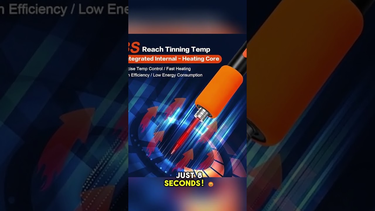 2 in 1 Corded Wireless Soldering Iron Cordless, 8 Seconds Fast Heating with Stand Portable Soldering