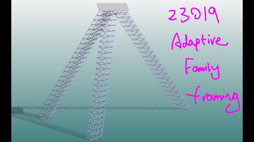 23019 - Revit Adaptive Family Framing