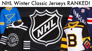 NHL Winter Classic Jerseys Ranked 1-18 