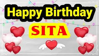 HAPPY BIRTHDAY SITA || Happy Birthday Sita Whatsapp Status || Happy Birthday Sita Ji
