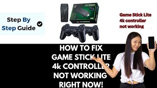 How To Fix Game Stick Lite 4k Controller Not Working