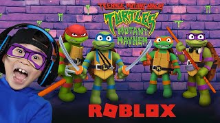 MAX Level In TMNT Mutant Mayhem Tycoon on Roblox