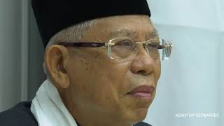 Pesan Wakil Presiden dalam Takbiran Virtual