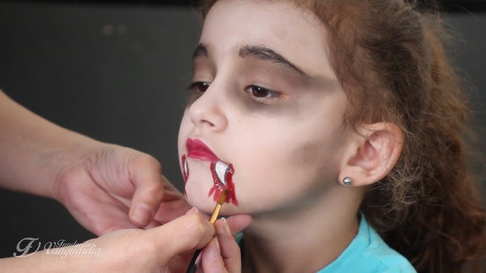 Maquiagem halloween infantil vampiro