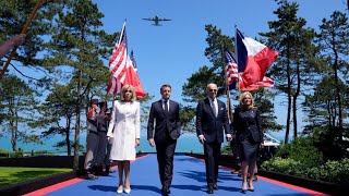 Biden calls for solidarity with Ukraine at DDay anniversary ceremony near the beaches of Normandy