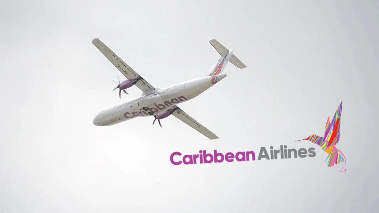 Caribbean Airlines ATR 72600 STEEP RWY 10 DEPARTURE FROM GRENADA