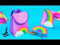 DIY MINI ÚTILES ESCOLARES ARCOIRIS que SÍ FUNCIONAN!