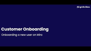QuickVideo x Miro: Create Effective Onboarding Videos!