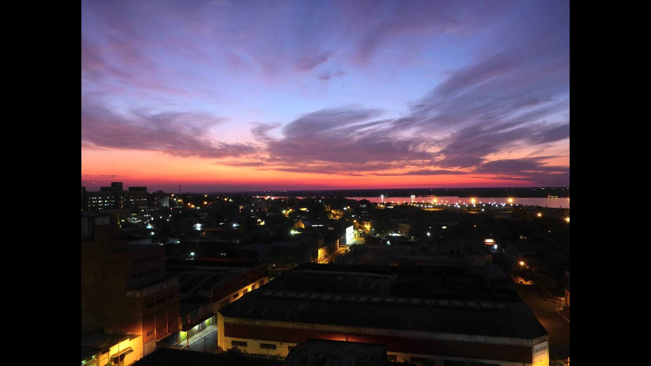 Timelapse Sunset in Asuncion, Paraguay YouTube
