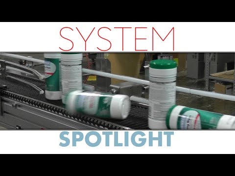 Single Rowing and Rejecting Wet Wipe Canisters - System Spotlight thumbnail