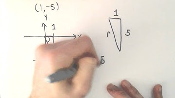 Converting Between Polar and Rectangular (Cartesian) Coordinates, Ex 2