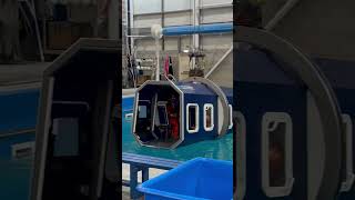 BOSIET Helicopter Rescue Training 🚁 #diving #helicoptertraining #pool #helicopterschool #satisfying