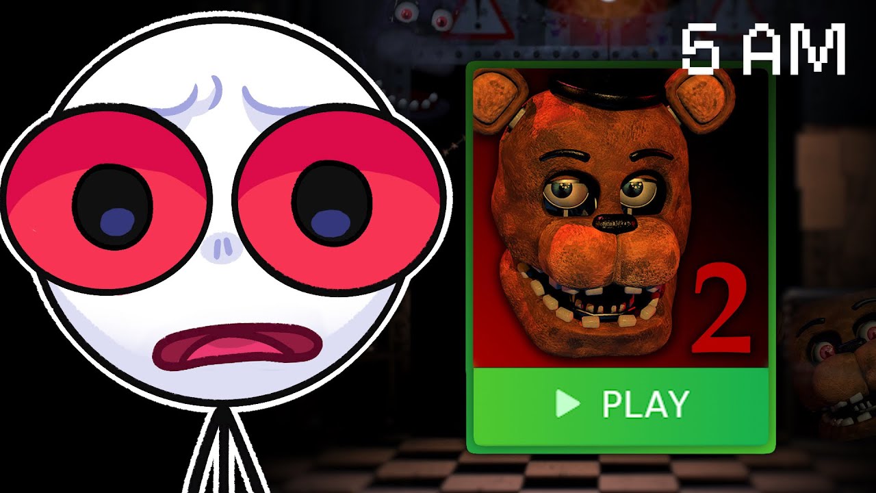 I Played FNAF 2 for the First Time (Full Game) - YouTube