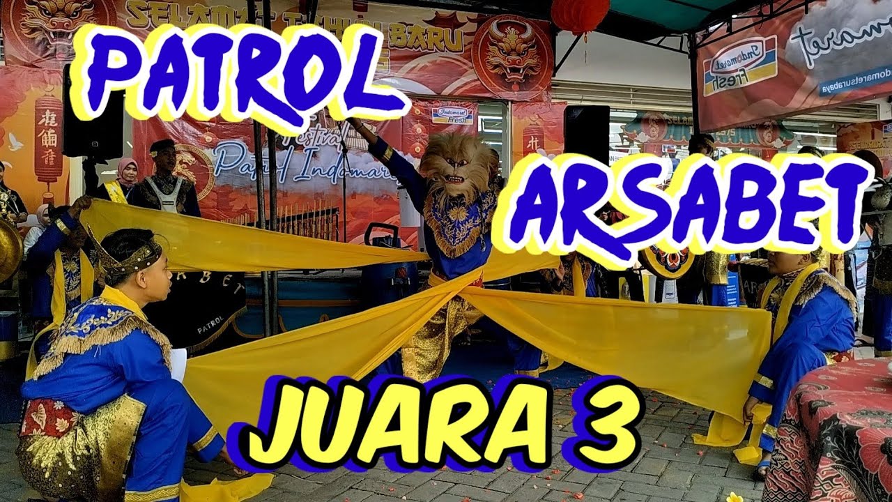 PATROL ARSABET LOMBA DI INDOMARET FRESH TENGGULUNAN 2024