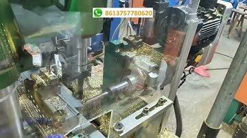 Din Rail Bus Bar Power Distribution Screw Terminal Blocks Manufacturing Machine Manufacturer