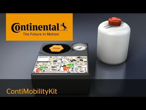 How-to-use ContiMobilityKit - Tire Sealant Kit