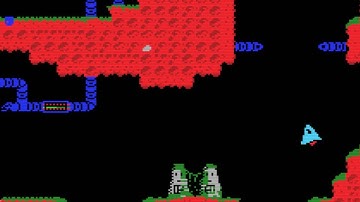 Transball (MSX) first tests on a smooth-scroll engine for MSX2