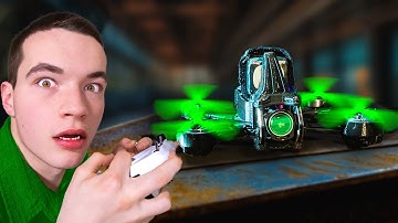 I Flew My Drone Inside a Giant Abandoned Factory!