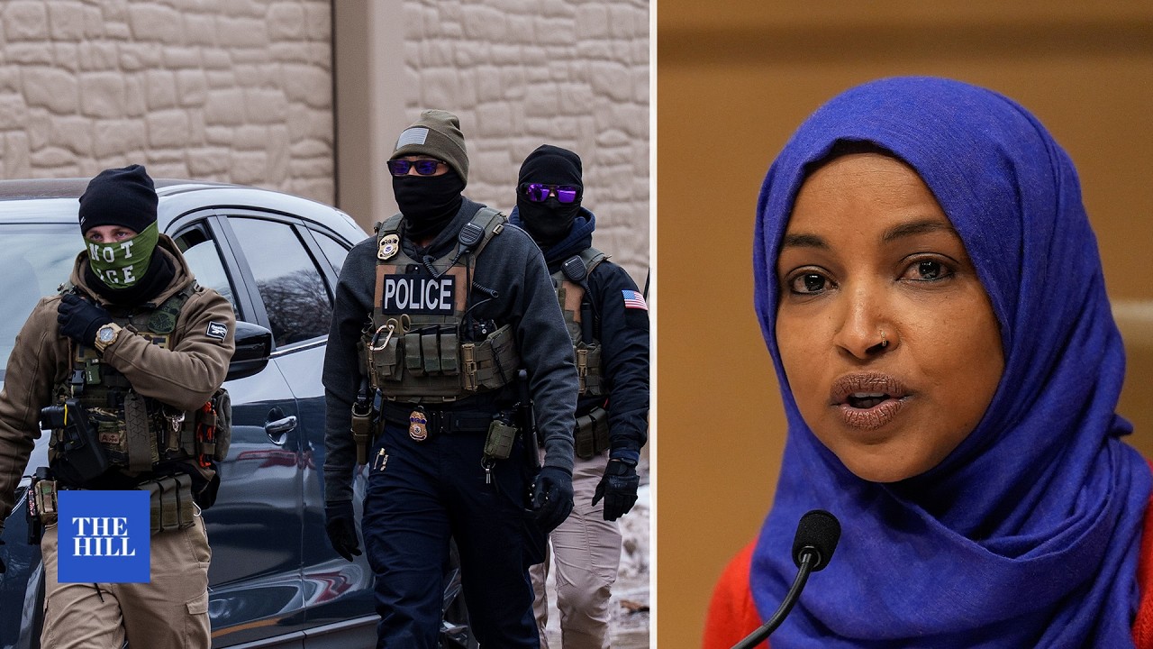 Omar: Trump Claim That Minnesota ICE Operations Are About Fraud Is 'B.S.' | TRENDING