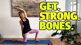YOU CAN REVERSE Osteopenia! Strength Yoga For Strong Bones!